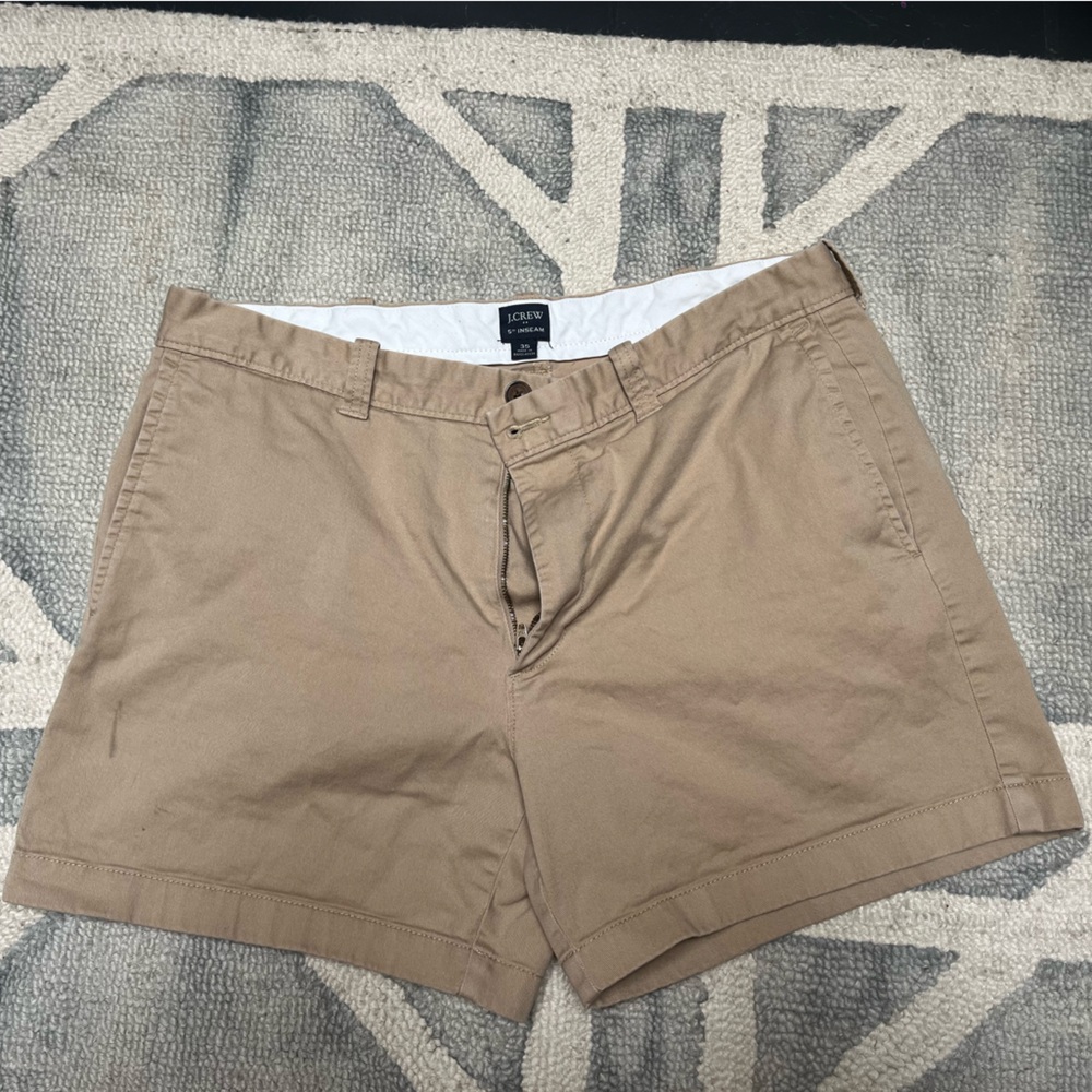 J. Crew Khaki Chino Shorts